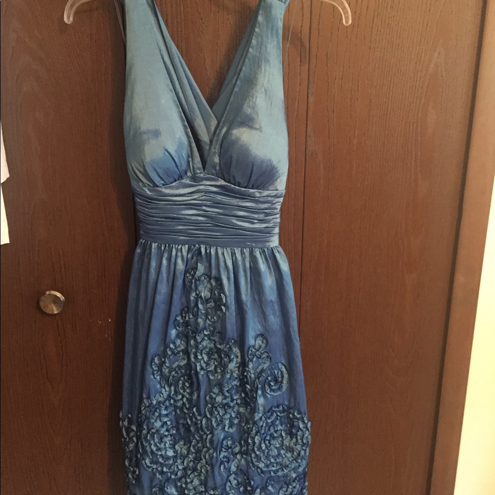 Blue flower dress
